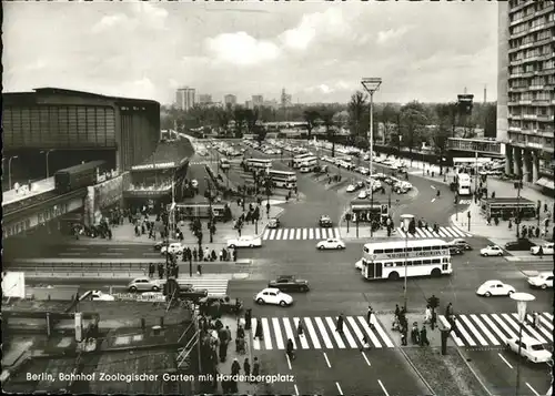 Berlin Bahnhof Zoo Hardenbergplatz Autos Busse Kat. Berlin