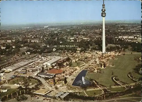 Dortmund Fliegeraufnahme Bundesgartenschau Kat. Dortmund