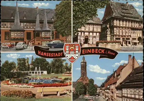 Einbeck Fachwerk Wappen Autos Kat. Einbeck
