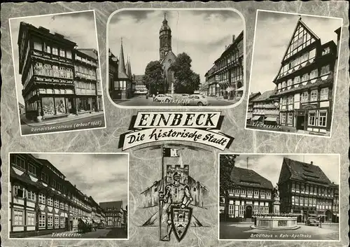 Einbeck Fachwerk Brodhaus  Kat. Einbeck