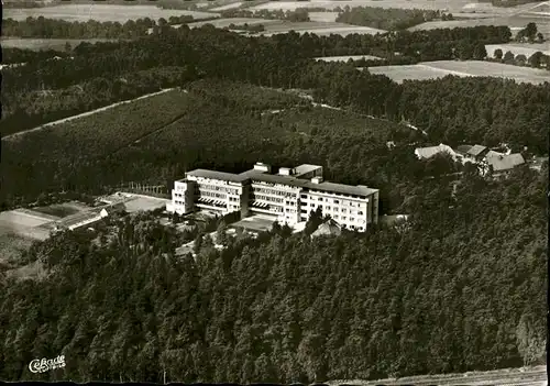 Muenster Westfalen Fliegeraufnahme Fachklinik Haus Hornheide Kat. Muenster