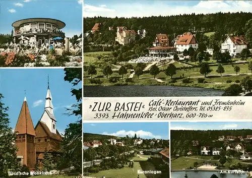 pw24448 Hahnenklee-Bockswiese Harz Zur Bastei Cafe Restaurant  Kategorie. Goslar Alte Ansichtskarten