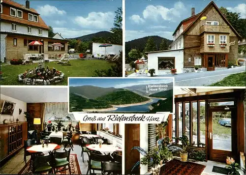 Osterode Harz Gasthaus Tyrol Soeseltalsperre Kat. Osterode am Harz