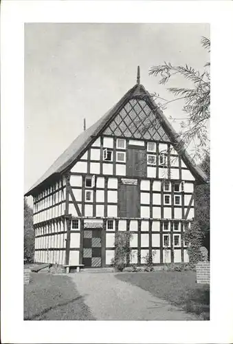 Melle Groenegau Museum Fachwerk Kat. Melle