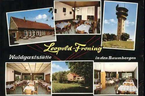 Schapdetten Waldgasstaette Leopold Froning Bamumbergen Kat. Nottuln