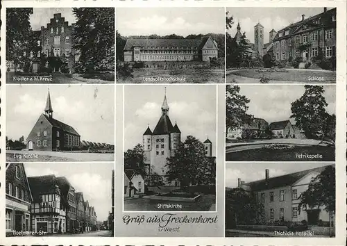 Freckenhorst Schlos KLoster Stiftskirche Kat. Warendorf