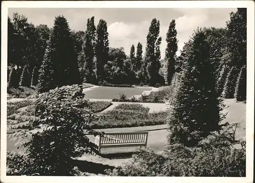 Bochum Rosengarten im Stadtpark Kat. Bochum