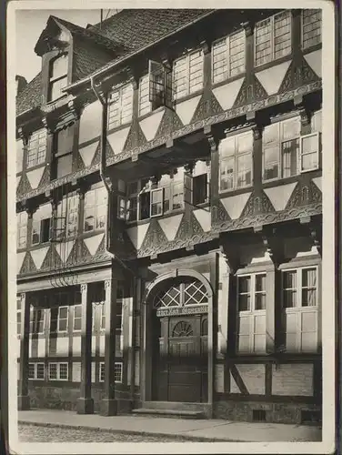 Wolfenbuettel Kanzleistrasse Fachwerk Kat. Wolfenbuettel