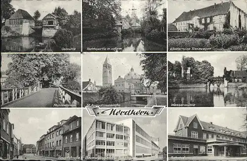 Nordhorn Klosterruine oelmuehle Muehlendamm Kat. Nordhorn