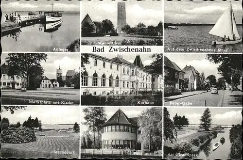 Bad Zwischenahn Kurhaus Standpark Marktplatz Wasserturm Kat. Bad Zwischenahn