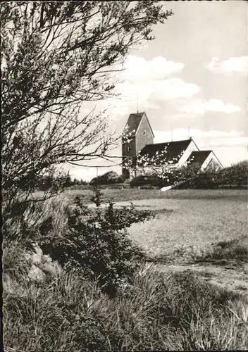 Insel Sylt Kirche Keilturm Kat. Westerland