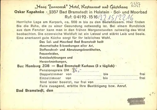 Bad Bramstedt Haus Tanneneck Kat. Bad Bramstedt