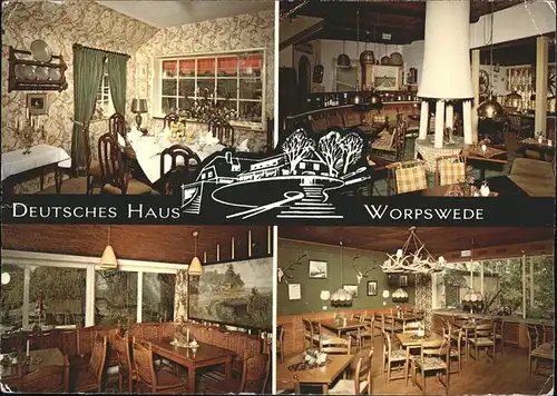 Worpswede Deutsches Haus Kat. Worpswede