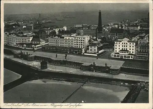 Borkum Nordseebad Flugaufnahme / Borkum /Leer LKR