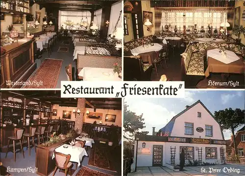 St Peter-Ording Hoernum Sylt Restaurant Friesenhalle / Sankt Peter-Ording /Nordfriesland LKR