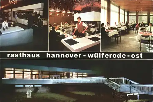 Hannover Wuelferode Ost Rasthaus Kat. Hannover