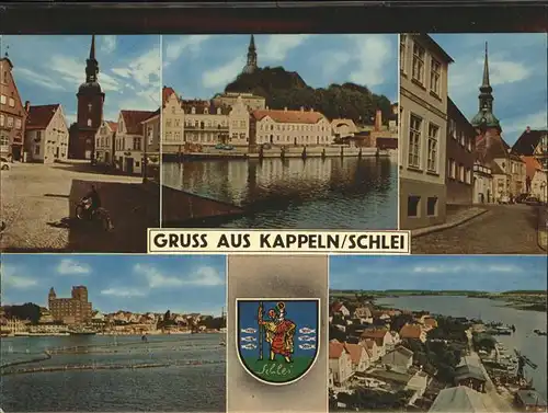 Kappeln Schlei Wappen Kirche  Kat. Kappeln