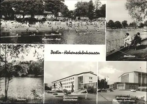 Berlin Orankasee Sportzentrum Obersee Bad Kat. Berlin