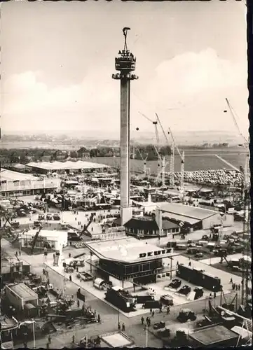 Hannover Hermes Turm Messe 1956 Kat. Hannover