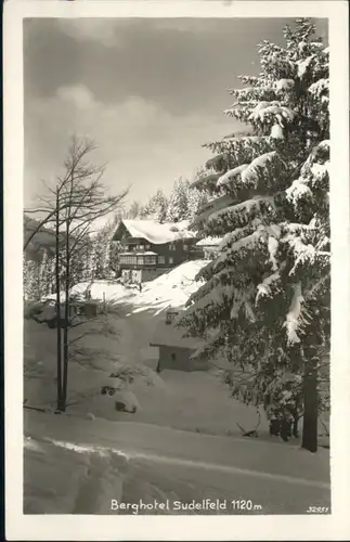 Sudelfeld Berg Hotel Winter / Bayrischzell /Miesbach LKR