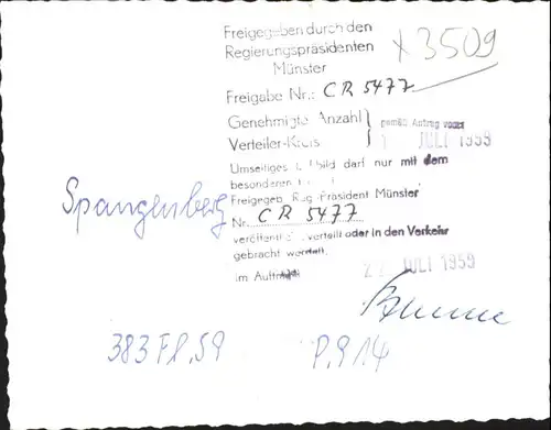 Spangenberg Hessen Fliegeraufnahme  / Spangenberg /Schwalm-Eder-Kreis LKR