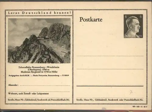 Wendelstein Berg  / Bayrischzell /Miesbach LKR