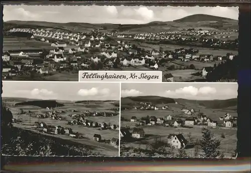 Fellinghausen Siegerland Luftbild / Kreuztal /Siegen-Wittgenstein LKR