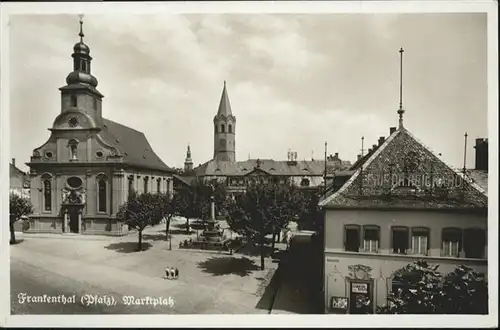 Frankenthal Pfalz Marktpolatz / Frankenthal (Pfalz) /Frankenthal Pfalz Stadtkreis