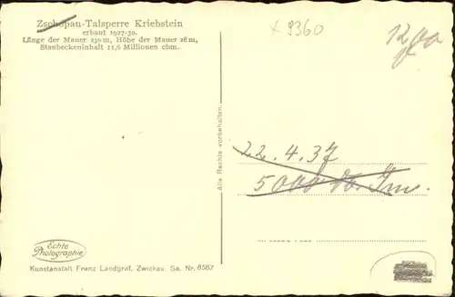 Kriebstein Zschopau-Talsperre / Kriebstein /Mittelsachsen LKR