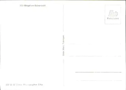 Riegel Kaiserstuhl  / Riegel am Kaiserstuhl /Emmendingen LKR