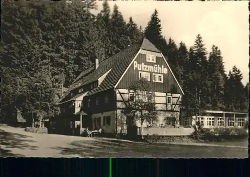 Oberpoebel Putzmuehle / Schmiedeberg Osterzgebirge /Saechsische Schweiz-Osterzgebirge LKR