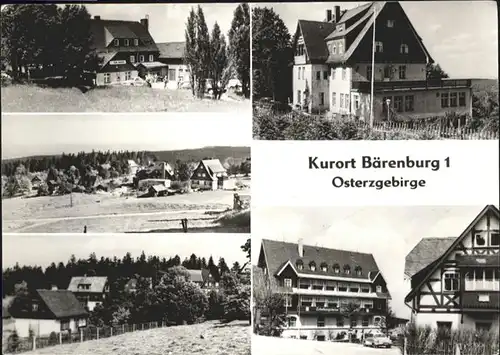 Baerenburg Sachsen Kurort Osterzgebirge / Altenberg /Saechsische Schweiz-Osterzgebirge LKR