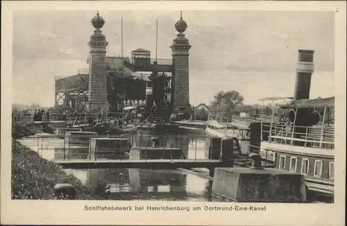 Henrichenburg Schiffshebewerk / Castrop-Rauxel /Recklinghausen LKR