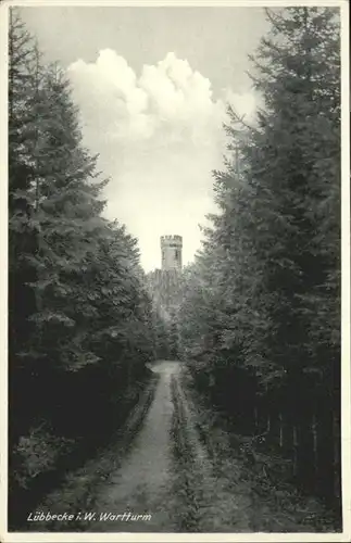 Luebbecke Westfalen Wartturm / Luebbecke /Minden-Luebbecke LKR