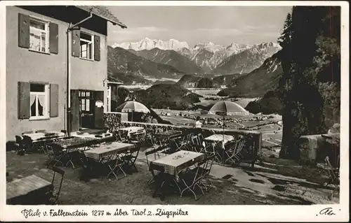 Falkenstein Allgaeu Tirol Zugspitze Gasthaus Burgruine / Pfronten /Ostallgaeu LKR