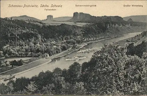 Postelwitz Saechsische Schweiz / Bad Schandau /Saechsische Schweiz-Osterzgebirge LKR