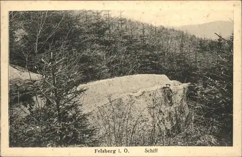 Felsberg Odenwald Schiff / Lautertal (Odenwald) /Bergstrasse LKR