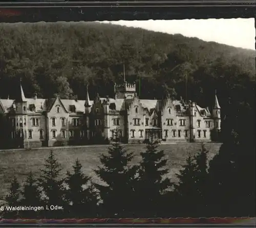 Waldleiningen Pfalz Sanatorium Schloss Waldleiningen / Waldleiningen /Kaiserslautern LKR