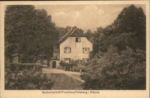 Felsberg Odenwald Forsthaus / Lautertal (Odenwald) /Bergstrasse LKR