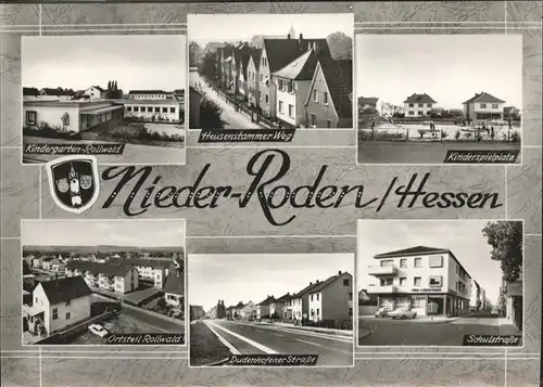 Nieder-Roden Kindergarten Rollwald
Kinderspielplatz
Dudenhofener Strasse / Rodgau /Offenbach LKR