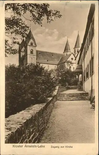 Arnstein Unterfranken Kloster Arnstein Lahn Zugang Kirche Gasthaus Bing / Arnstein /Main-Spessart LKR