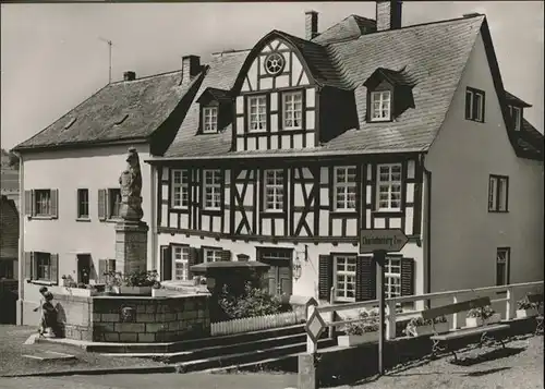 Holzappel Historisches Goethehaus Hotel zum Baeren / Holzappel /Rhein-Lahn-Kreis LKR