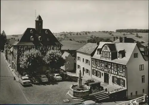 Holzappel Hotel Herrenhaus zum Baeren Goetehaus / Holzappel /Rhein-Lahn-Kreis LKR