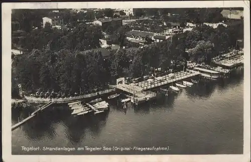 Berlin-Tegel Fliegeraufnahme  / Berlin /Berlin Stadtkreis