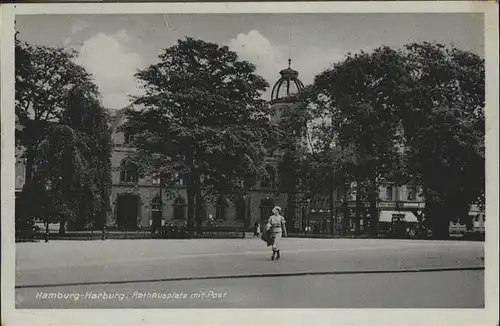 Harburg Hamburg Rathausplatz Post / Hamburg /Hamburg Stadtkreis