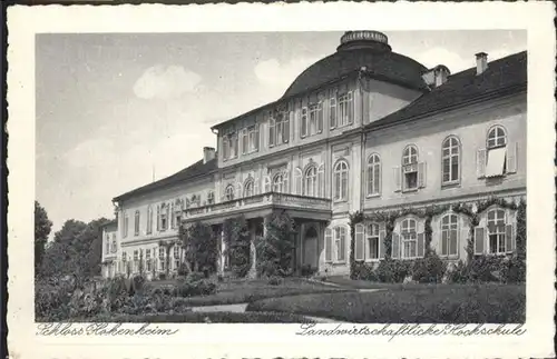 Hohenheim Kgl. Landwirtschaftl Hochschule 
Schloss Hohenheim / Stuttgart /Stuttgart Stadtkreis