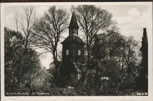 Lichterfelde Berlin Kirche  / Berlin /Berlin Stadtkreis