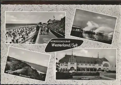 Westerland Sylt Kurhaus Blidselbucht  / Westerland /Nordfriesland LKR