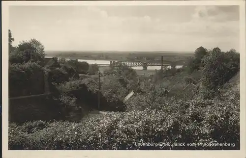 Lauenburg Elbe Bruecke / Lauenburg  Elbe /Herzogtum Lauenburg LKR