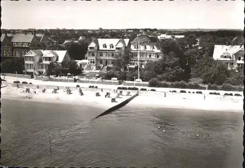 Insel Foehr Fliegeraufnahme  / Wyk auf Foehr /Nordfriesland LKR